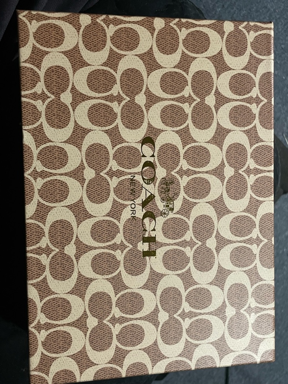 Coach Signature Canvas Shoulder Wristlet in Brown and Tan - Picture 6 of 6